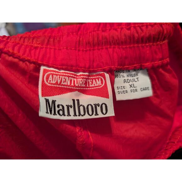 Vintage Marlboro Adventure Team Red Windbreaker Pants Size XL - Picture 5 of 6
